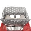 Soft Pillow Attached Waterproof 2-in-1 Baby Grocery Cart Seat Cover