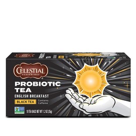 Celestial Seasonings Probiotic Tea Black Tea, 18 Count
