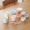 Keyuka Kids' Cup Two-Tone Yellow (Yamanaka Coating, Antibacterial and Lightweight),