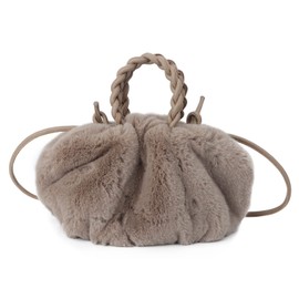 Syrads Women's Soft Plush Shoulder Bag Clutch Handbag Tote Bag Crossbody Purse,Style 4