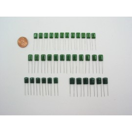 Unbranded 36 Pcs Guitar Polyester Film Cap 100v Tone Capacitor .022uf .033uf .047uf .068uf