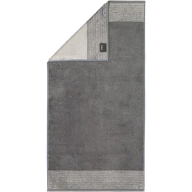 Cawö Home Handtücher Luxury Home Two-Tone 590 Schiefer - 77 Handtuch 50x100 cm