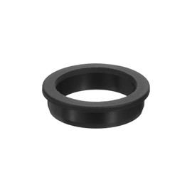 uxcell 1Pcs Rubber Grommets 67mm Drill Hole, 57mm ID Hole Top Hat Grommet Black Silicone Rubber Hole Plug Gasket for Wiring, Automotive
