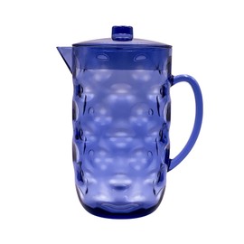 Jarra Para Agua Acrílico Wave 2.5 Litros Azul Cs-025