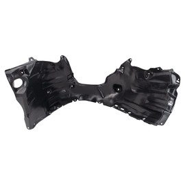 TRQ TRQ Front Left Inner Fender Liner Black Drivers Side Compatible with 2018-2019 Toyota Camry TO1248214