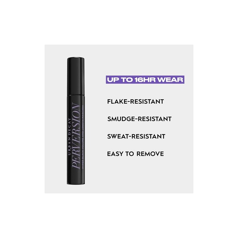 Urban Decay Perversion Vegan Mascara – Ultra-Creamy, Lengthening & Volumising