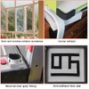 High Density Foam Insulation Tape Adhesive, Seal, Doors, Weatherstrip, Waterproof,