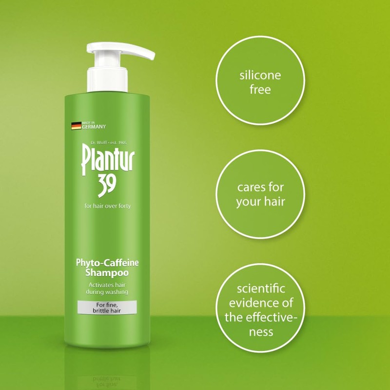 Plantur 39 Fine and Brittle Hair Shampoo (16.9 fl oz)