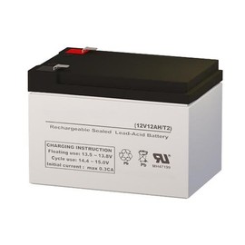 NP12-12 Compatible Sealed Lead Acid Battery 12V 12AH w/ F2 Terminal