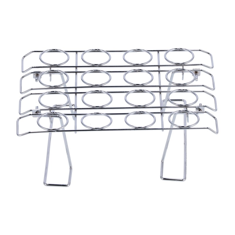 16-Hole Folding Baking Rack Ice Cream Rack Stand Cone Cupcake
