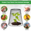 Geosar 20 Pcs 9 inch Chicken Wire Cloche Plant Protector
