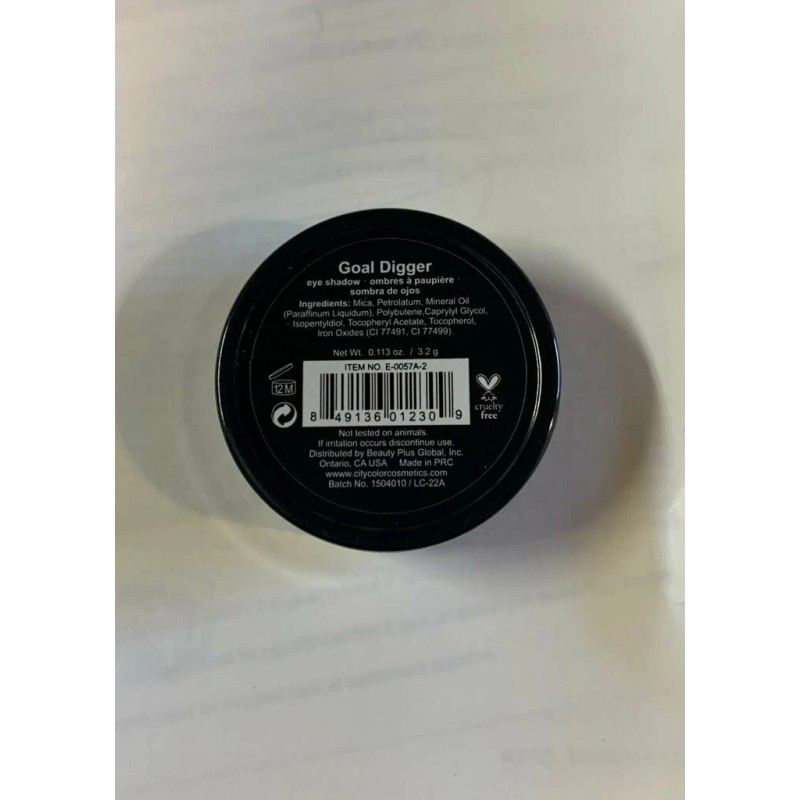 City Color Eyeshadow, Goal Digger