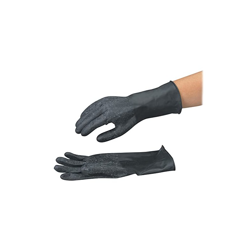 Butyl Rubber Glove B-131-R-8 M 1 Pair / 1-6780-01