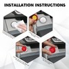 QZTYTY Car Push Start Button Cover, Ignition Switch Button, Engine