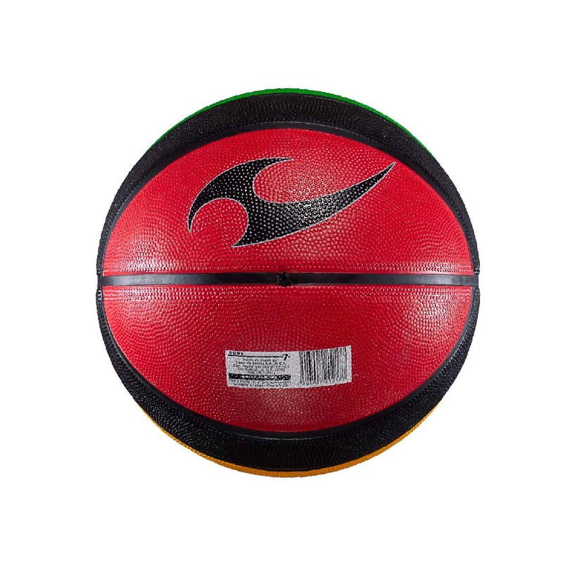 Gaser Balón Basquetbol Multicolor Dunk No. 7 (Amarillo, Verde, Negro,