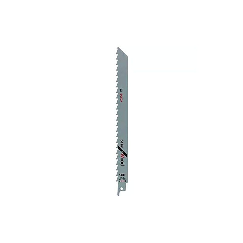 Bosch 2608650617 BasicWood 1/2" UniShank S1111 K, White