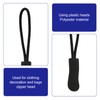 16 Pcs Zipper Pulls, 5 Types Replacement Zipper Puller Tabs