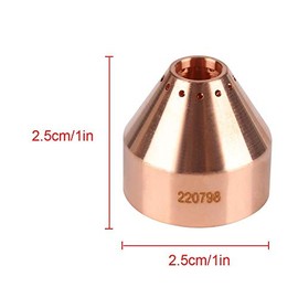 5pcs Plasma Consumables 220798 Machine Plasma Shield Fit MAX105 Plasma Cutter Torch