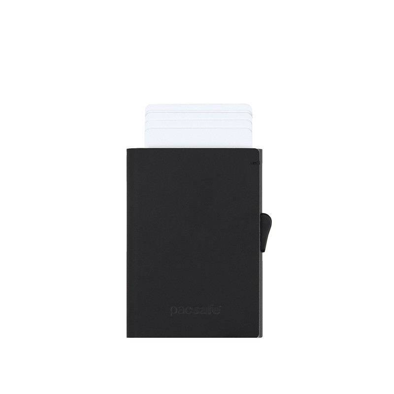 Pacsafe Men's Rfidsafe Tec Slider Wallet Travel Purse, Black, One