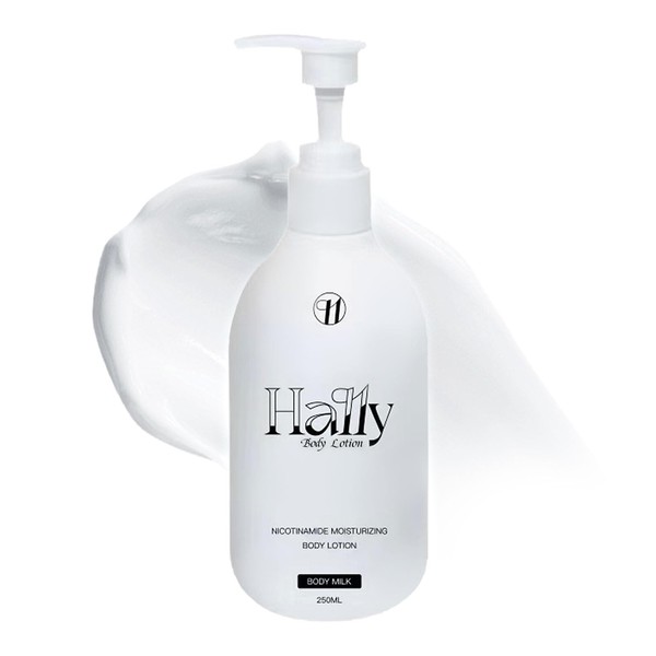 HallyBody Lotion from Korea, Original Niacinamide Body Lotion for Dry,