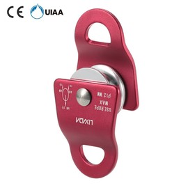 Lixada 20kN Micro Pulley Bearing Mobile Side Climbing Pulley CE/UIAA Certified 1/2pcs for Climbing, Hauling, Climbing.