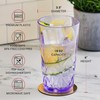 Bravario Royal Plastic Drinking Tumbler, Premium Quality Water Glasses, Dishwasher-Safe