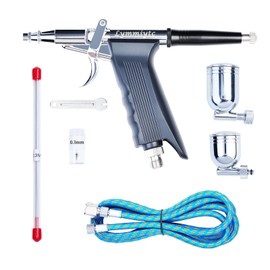 Gravity Feed - Kit de disparador de aerógrafo para tatuajes, maquillaje, arte de uñas, modelo de pintura (SP166AK)