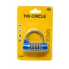 Tri-Circle Combination Lock 54mm BC - Robust and Secure Combination