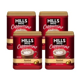 Hills Bros. Flavor Coffee (Hazelnut, 14 Ounce (Pack of 4)