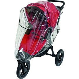Sunnybaby 10030 Premium Rain Cover for XL Joggers such as Baby Jogger City Elite, TFK Adventure and Many Others, Transparent, Quality: Made in Germany