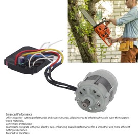 Mini Saw Motor Electric Motor 21V 14 Teeth High Performance Electric Saw Brushless Motor for 4 6 8 Inch Wireless Electric Chainsaw