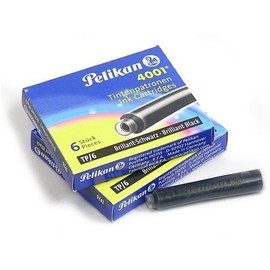 ペリカン Pelikan カートリッジインク TP／6（6本入り）ブラック 2箱セット