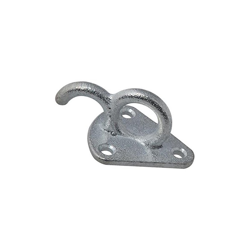iapyx Set of 10 Three-Hole Tarpaulin Hooks with Eyelets for
