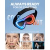 3D Blackout Sleep Mask for Women & Men - Weighted