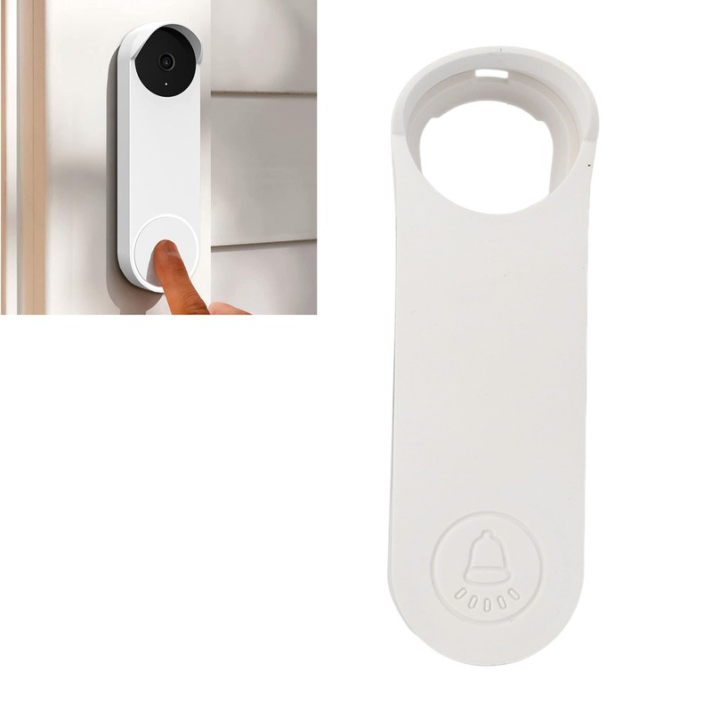 Doorbell Silicone Case for GoogleNest Doorbell Protective Cover Dustproof Cover