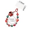 Christmas Phone Wristlet Lanyard Strap Keychain Bracelet Beaded Mobile Phone