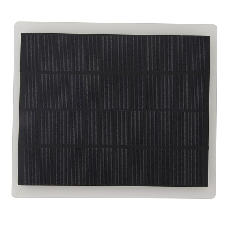 Solar Panel Fan 10W Exhaust Fan Dual Layer Metal Shell