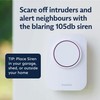 SimpliSafe Wireless 105Db Auxiliary Siren - Compatible with SimpliSafe Home