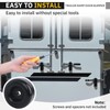 Trailer Ramp Door Rubber Bumpers - 2.5" Round Rubber Bump