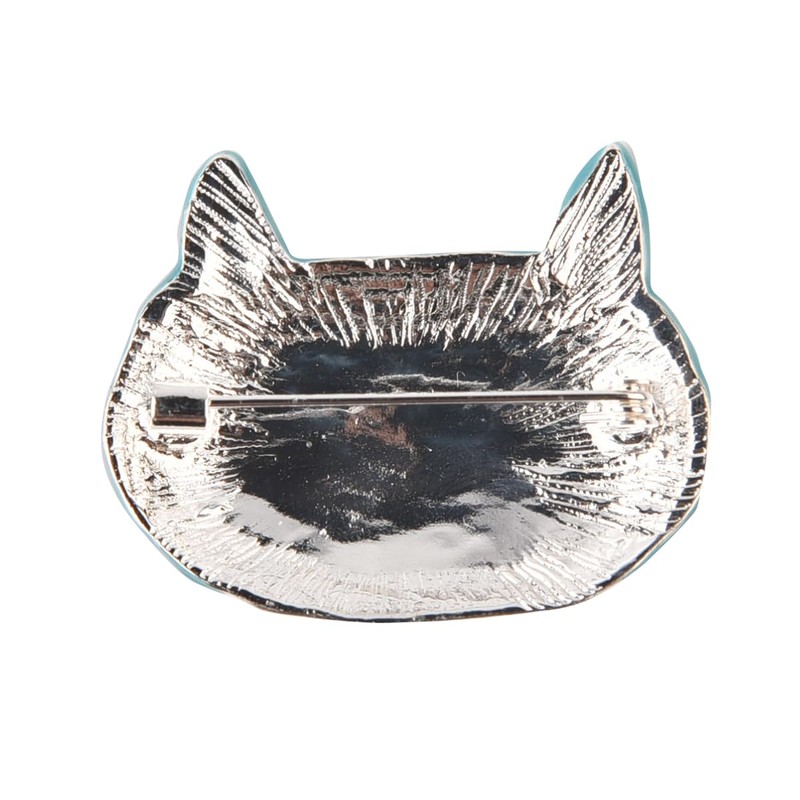 Kusuguru Japan Nekozawa-san Thumb Size Brooch, Metal