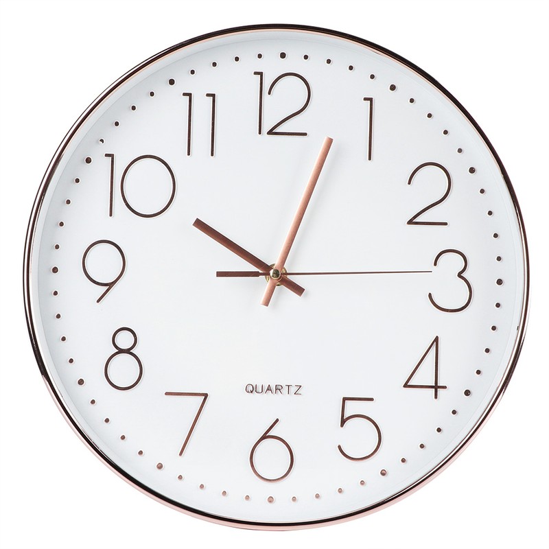 Simple Mute Quartz Wall Big Watch Hanging Clock Home Office