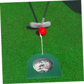 Totority 2 Sets Golf Putting Cup Indoor Training Aid Portable Plastic Practice for Golf Enthusiasts for Home Use and Anytime Practice