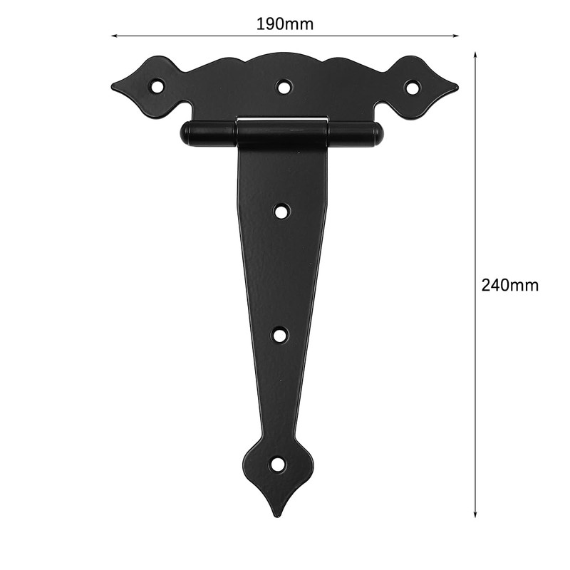 Set of 2 ZONADAH Garden Shed Door Hinge Heavy Duty