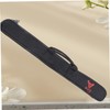 SUPVOX Linen Organizer Flute Case Cover Black Cloth Carrying Case