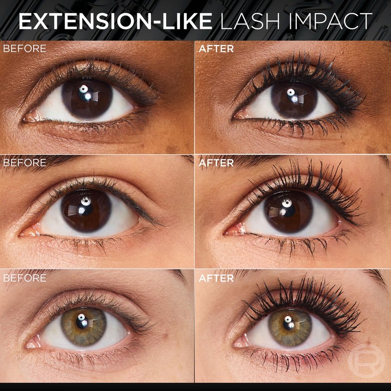 L'Oreal Paris Extensionist Mascara, Lengthening, Volumizing, and Curling Formula For