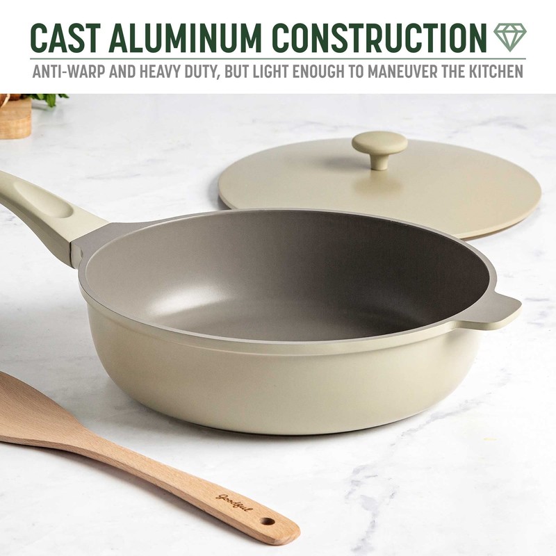 Goodful 11-Inch All-in-One Nonstick Multipurpose Pan, 4.4-Quart Capacity