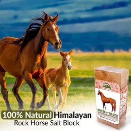 Pink Salt Wall Himalayan Animal Salt Lick Bricks For Hydration & Minerals Horses Livestock Deer