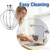 Heavy Duty 6 Wire Whisk Attachment for Kitchen Aid 4.5