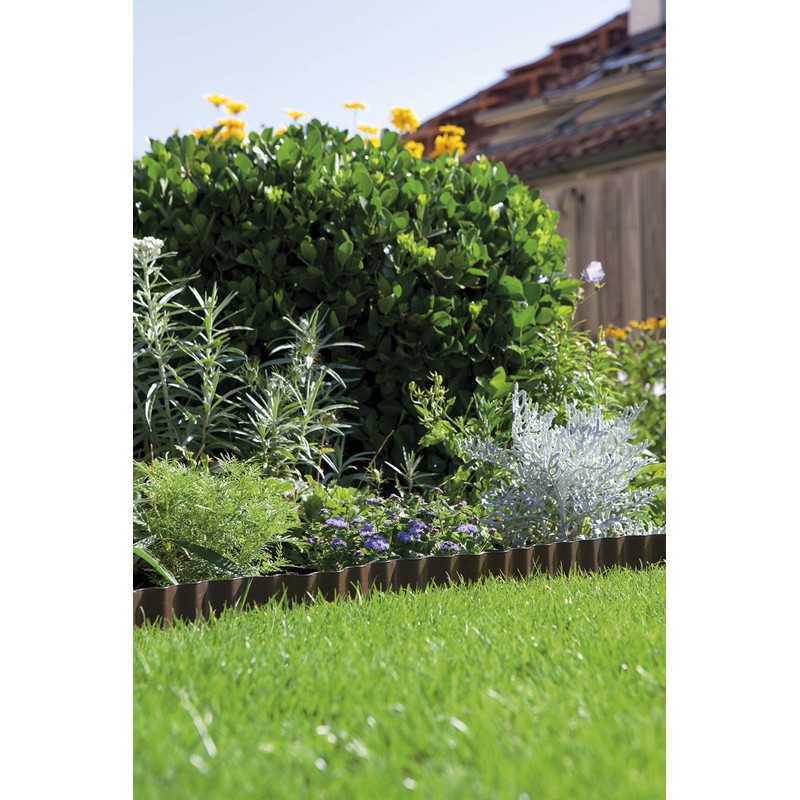 Gardena Flower Bed Edging Fence Brown 9cm 530-20 Product Warranty:
