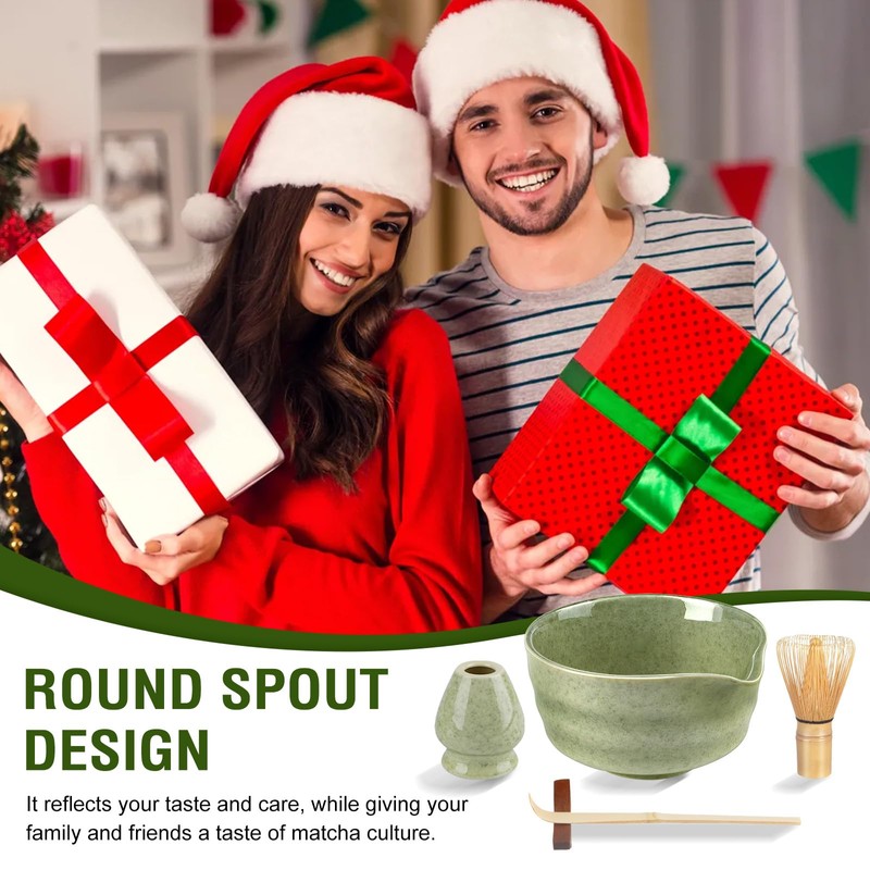 Matcha Set, 5 Pcs Matcha Kit Includes Matcha Bowl, Matcha